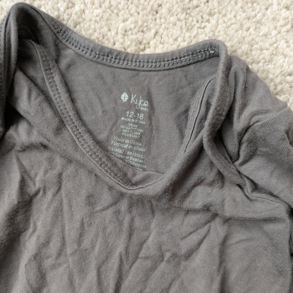 Soft Gray Crew Neck Tee